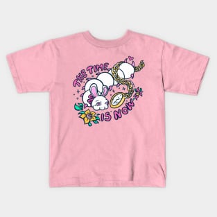 The time is now Kids T-Shirt